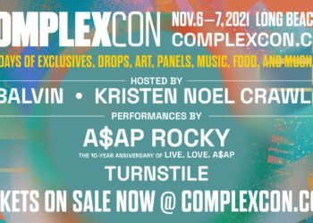 ASAP Rocky Announced as Headliner, J Balvin and Kristen Noel Crawley Named Host Committee for ComplexCon ’21