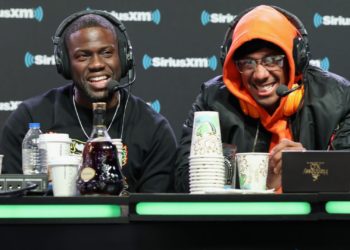 Nick Cannon Wraps Photo of His Face on Kevin Hart’s Jet in New Prank Video