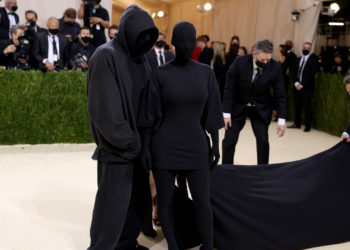 Kim Kardashian Inspires Memes and Reactions With Identity-Obscuring Balenciaga Ensemble at Met Gala