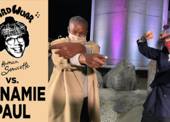 Nardwuar Connects With Green Party Leader Annamie Paul for a Double Hip Flip