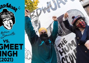 Nardwuar Links Up With Jagmeet Singh For an Interview and a Hip Flip