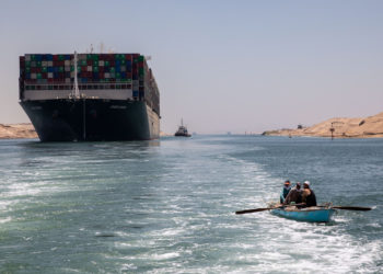 Another Cargo Ship Briefly Blocked the Suez Canal