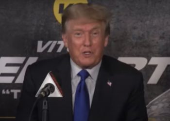 Trump Appears to Condemn Biden’s Afghanistan Withdrawal Ahead of Holyfield-Belfort Fight