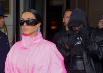 Kanye West Spotted With Kim Kardashian Ahead of Her ‘SNL’ Debut