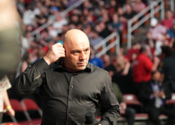 Joe Rogan Called Out for Pushing Conspiracy About President Biden’s Booster Shot