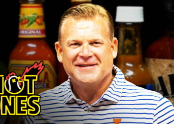 Coach Brad Underwood Gets Full Court Pressed By Spicy Wings | Hot Ones