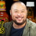David Chang Sweats Like Crazy While Eating Spicy Wings | Hot Ones