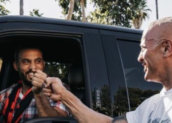Watch Dwayne ‘The Rock’ Johnson Give His Personal Custom Truck to Navy Vet