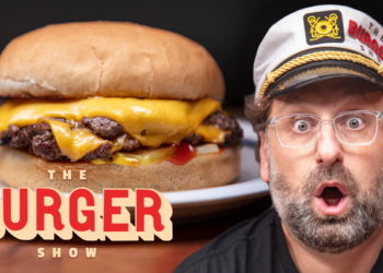 Eric Wareheim Geeks Out While Eating a Burger Omakase Tasting Menu | The Burger Show