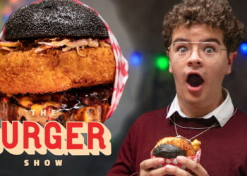 Gaten Matarazzo Makes a ‘Stranger Things’ Burger | The Burger Show
