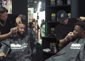 Nigel Sylvester, Qias Omar, and Pierce Simpson Talk Culture and Get Shaves at ComplexCon