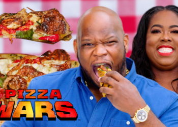 Meyhem Lauren Creates the Ultimate Crab Pizza | Pizza Wars