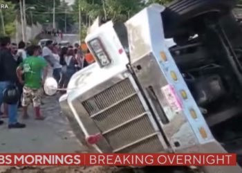 At Least 55 Killed After Migrant Freight Truck Crashes in Mexico