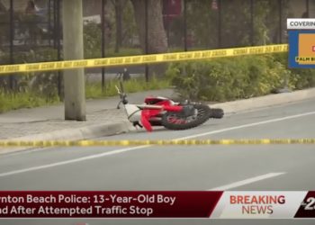 13-Year-Old Boy Dies After Losing Control of Dirt Bike During Traffic Stop, Officer Placed on Leave