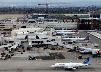 Video Shows Man Getting Tackled in LAX After Punching Police Officer While Allegedly Intoxicated