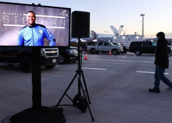 Michael Strahan Flew to the Edge of Space on Jeff Bezos’ Rocket