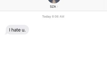 SZA Officially Releases “I Hate U” Single