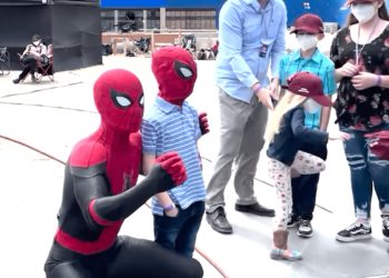 Watch Tom Holland Meet Young ‘Spider-Man’ Fan Who Saved Sister From Dog Attack