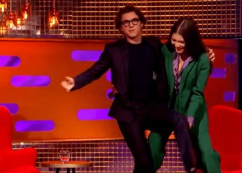 Tom Holland and Zendaya Joke About Height Difference While Filming Stunts