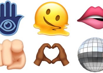 iOS 15.4 Beta Introduces 37 Emoji, Including a Biting Lip, Melting Face, and Heart Hands