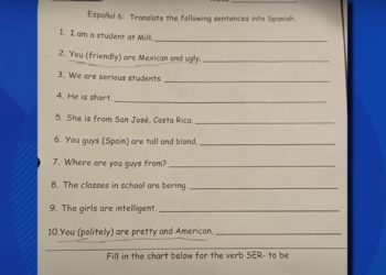 School District Apologizes for Spanish Assignment Deemed Racist