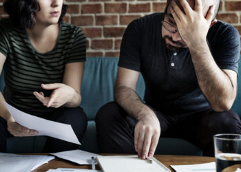 I have recently discovered that she has 50k in credit card bills.