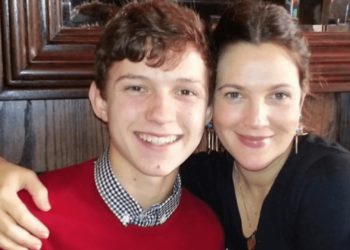 Drew Barrymore on Meeting Tom Holland in 2011: ‘I Am Cheering You On’