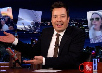 Jimmy Fallon Reacts to the Quebec Sunwing Influencers