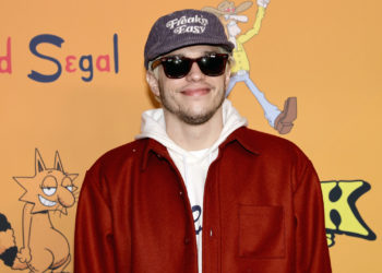 Pete Davidson Sports Chipped Tooth in Video Meeting John Mulaney’s Baby