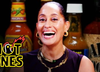 Tracee Ellis Ross Calls For Her Mommy While Eating Spicy Wings | Hot Ones