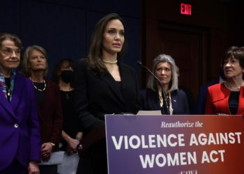 Watch Angelina Jolie Urge Congress to Pass Violence Against Women Act