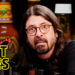 Dave Grohl Makes a New Friend While Eating Spicy Wings | Hot Ones