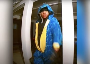 Suspect Accused of Committing Series of Crimes in Blue Dinosaur Onesie Arrested