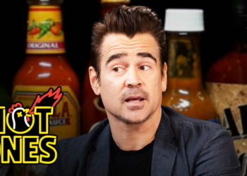 Colin Farrell Searches for Meaning in the Pain of Spicy Wings | Hot Ones