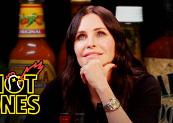 Courteney Cox Becomes Friends With Spicy Wings | Hot Ones