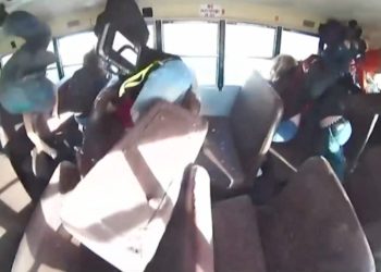 Video Shows Driver Crashing Into School Bus Full of Kids While Racing in New Mexico