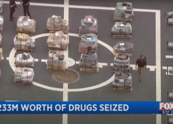 Coast Guard Seizes $233M Worth Of Drugs, Offloads in San Diego