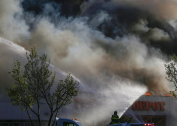 Man Arrested After Starting Fire at Home Depot to Distract From Shoplifting, Blaze Visible From Space
