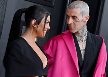 Kourtney Kardashian and Travis Barker Reportedly Got Married at Las Vegas Chapel Following Grammys