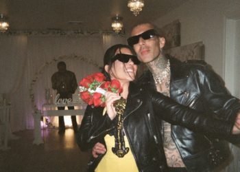 Kourtney Kardashian Speaks on Vegas Chapel Wedding With Travis Barker, Shares Photos From Ceremony