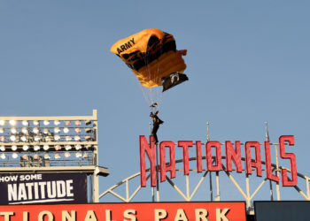 US Capitol Evacuated Due to Parachute Display at Nationals Park