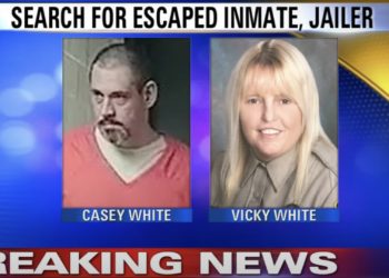 Former Corrections Officer Vicky White and Escaped Inmate Casey White Arrested Following Car Chase in Indiana