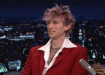 Machine Gun Kelly on Crashing Sandra Bullock’s Party With Pete Davidson and 40-Ounces in Tow
