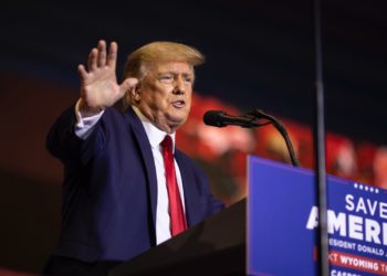 Trump Refers to Jan. 6 Riots as ‘Insurrection Hoax’