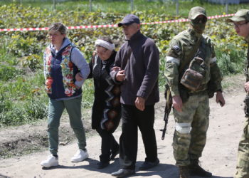 Ukraine Evacuates Civilians from Steel Mill After Russia Unleashes ‘Massive Bombardments’