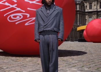 Kendrick Lamar Performs At Louis Vuitton’s Paris Fashion Week Show