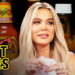 Khloé Kardashian Holds Back Tears While Eating Spicy Wings | Hot Ones
