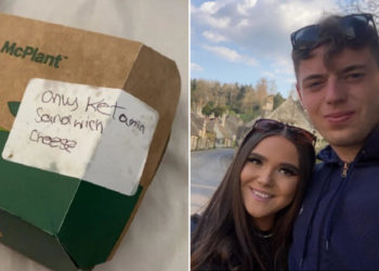Hungover UK Student Receives McDonald’s Burger With ‘Only Ketamine’ Written On Box
