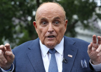 Video Shows Rudy Giuliani Slapped on Back by Grocery Store Worker, Man Arrested