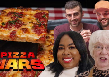 The Ultimate Grandma Pizza Showdown with Sam Morril and New York Nico | Pizza Wars